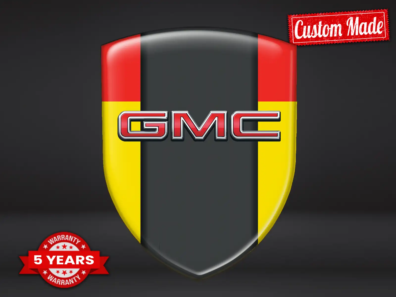 GMC Autoembleme Hochwertig Anpassbar Design